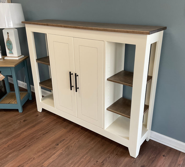 Charlotte sofa table - wormy maple