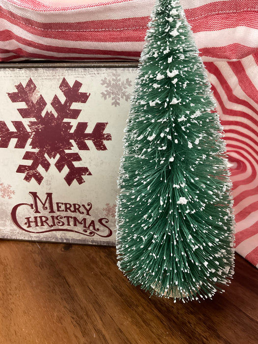 Snowy Bottle Brush Tree