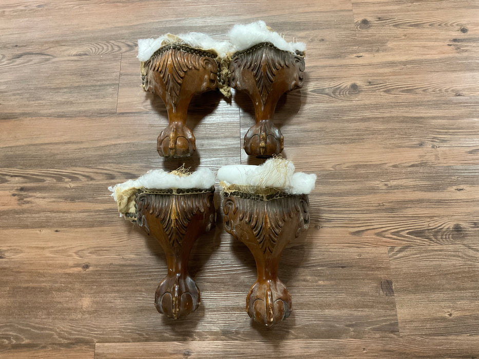 Vintage Claw Foot Couch Legs