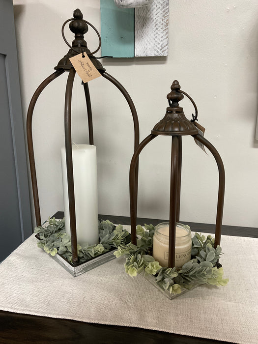 Metal Open Lantern
