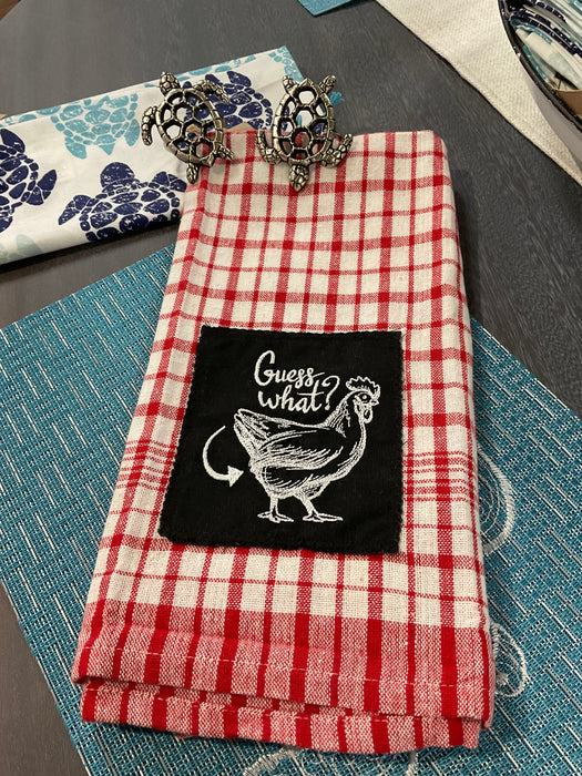 Dish Towel-Guess What