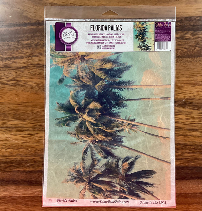 Dixie Belle decoupage rice paper