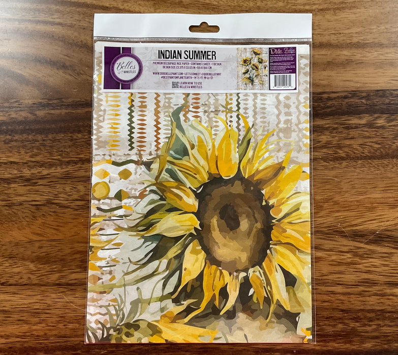 Dixie Belle decoupage rice paper