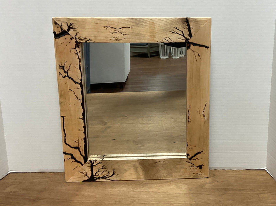 Fractal framed mirror