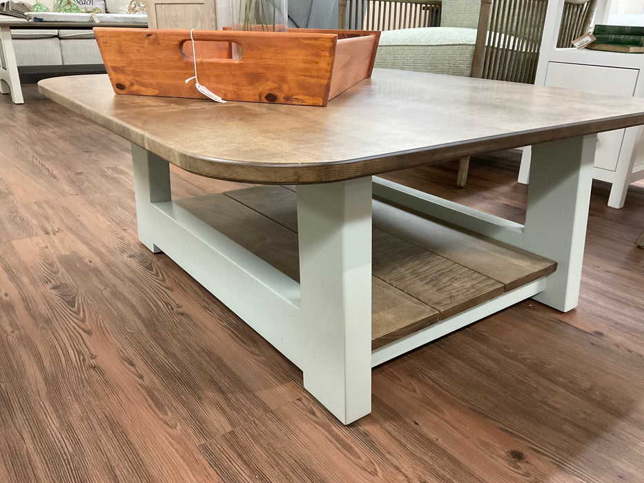 Coffee table - slat bottom