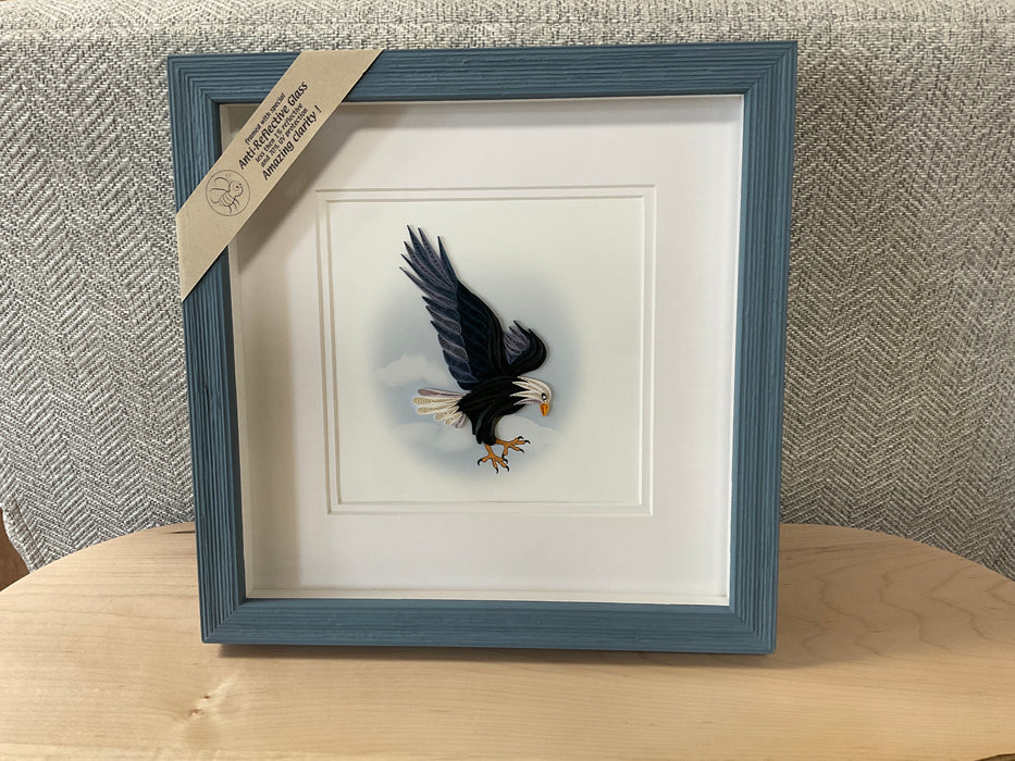 Quilling picture shadowbox