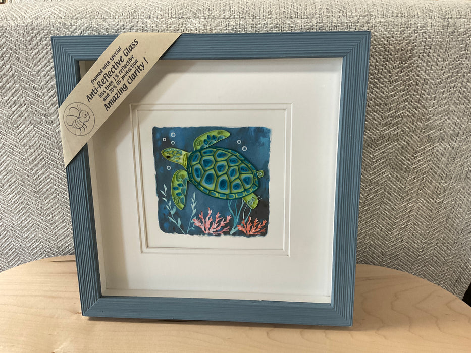 Quilling picture shadowbox