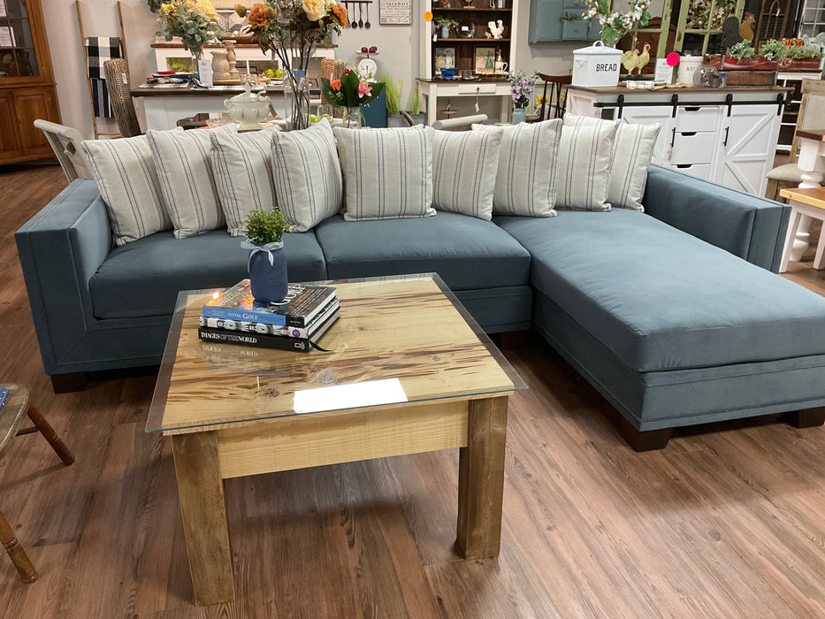 Right arm chaise sofa sectional