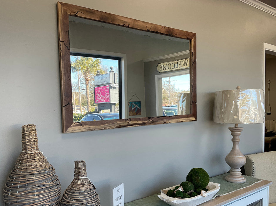 Fractal framed mirror
