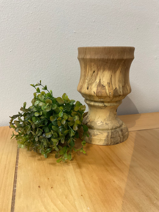 Spalted wood cup