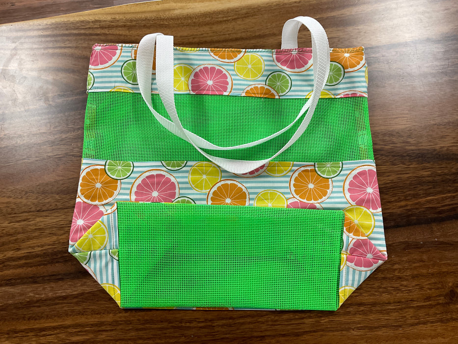 Mesh beach bag