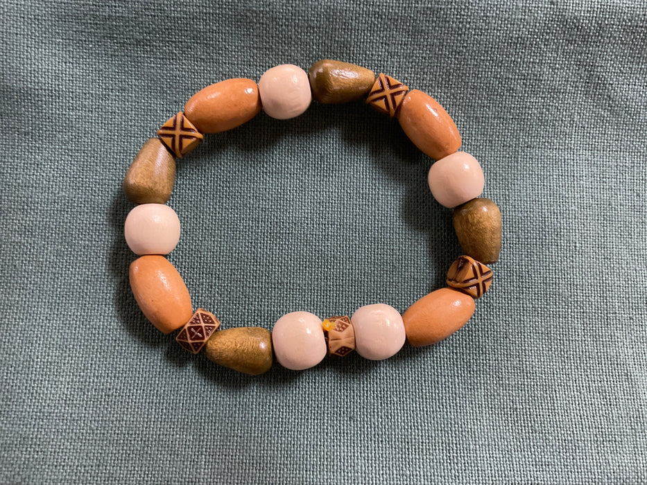 Handmade Stretch Bead Bracelet