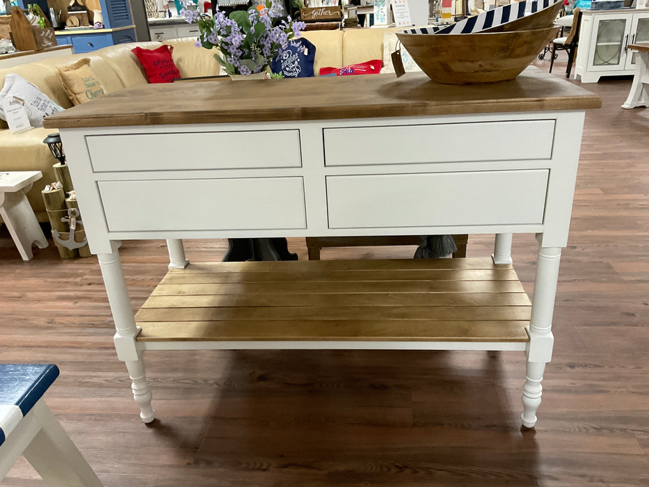 Maple top sideboard - Golden Ash