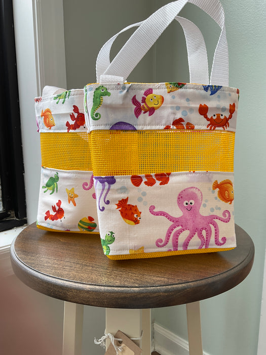 Kid beach mesh bag