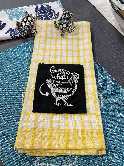 Dish Towel-Guess What