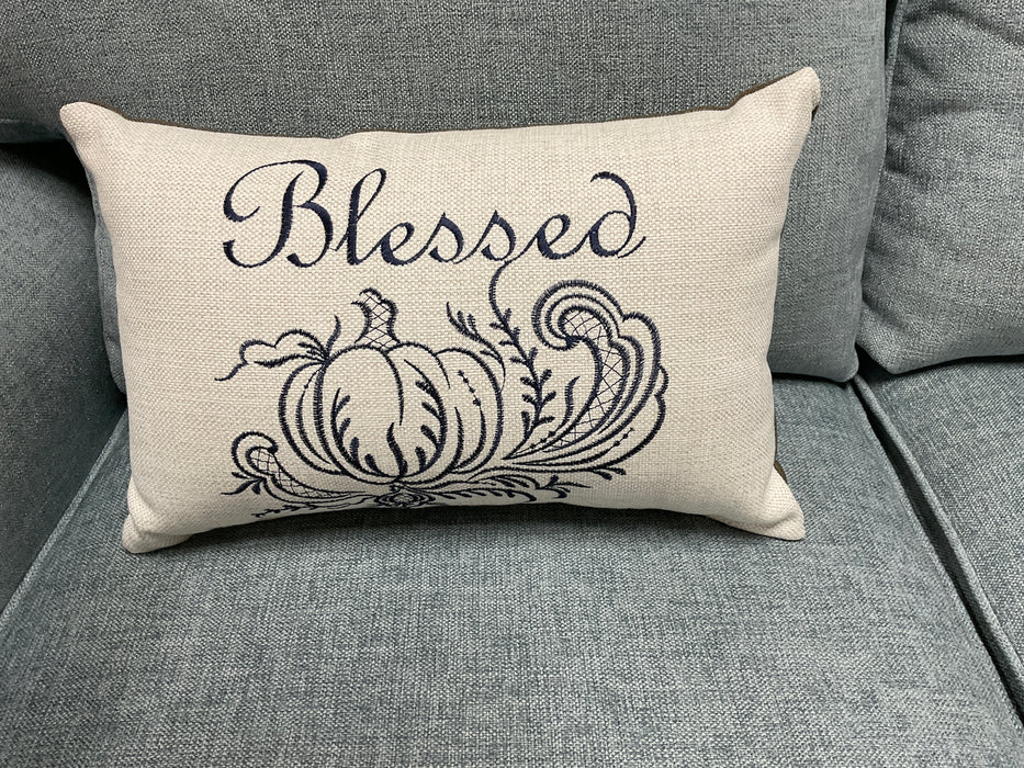 Throw Pillow - Blessed Pumpkin