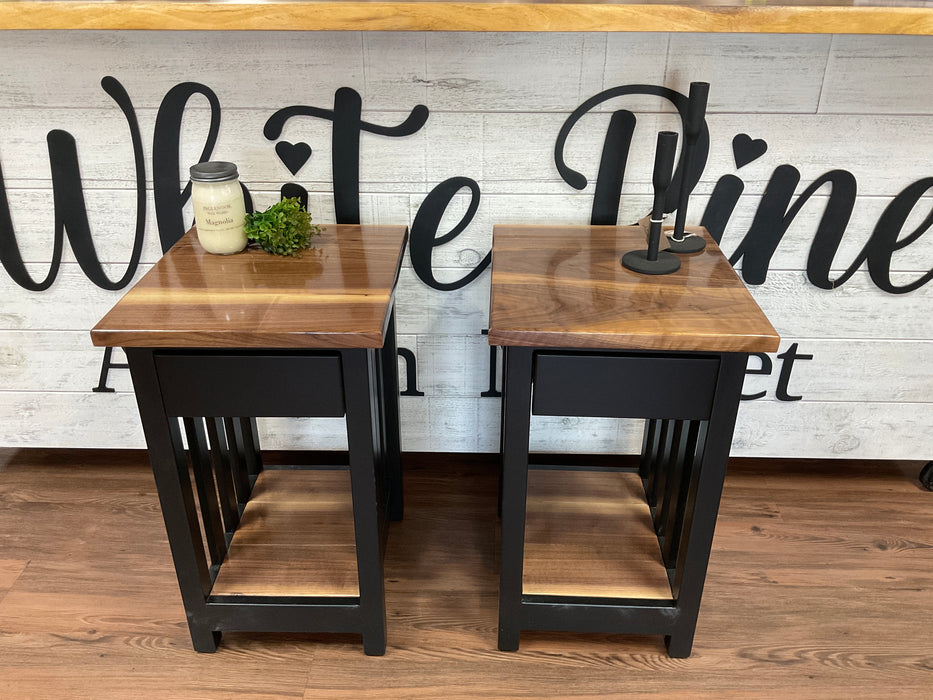 Inkster End Table - Walnut