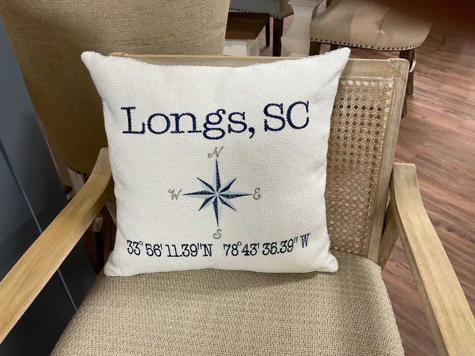 Throw Pillow - Longs