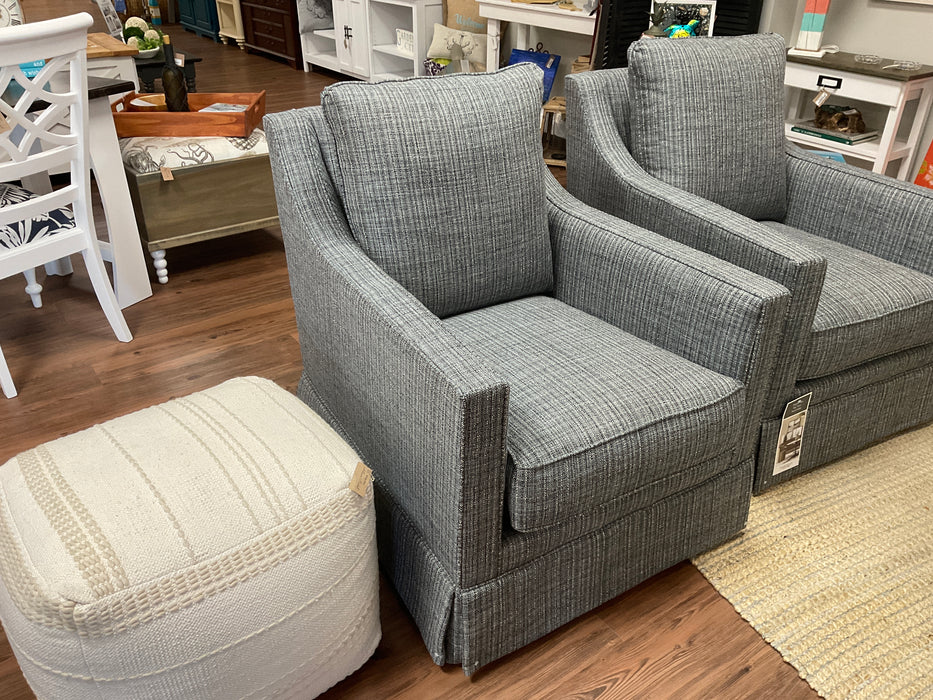 Swivel chair - denim