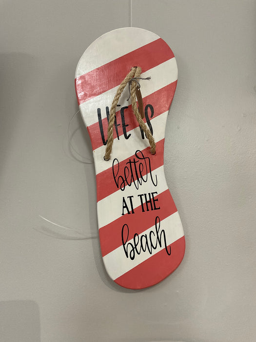 Flip flop - better at the beach