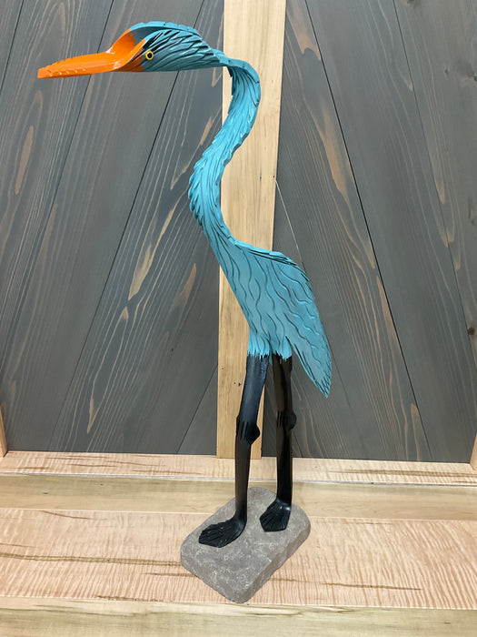 PVC blue heron