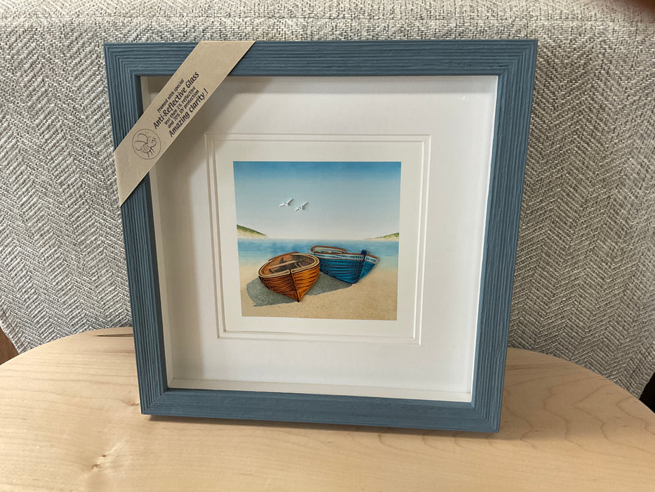 Quilling picture shadowbox