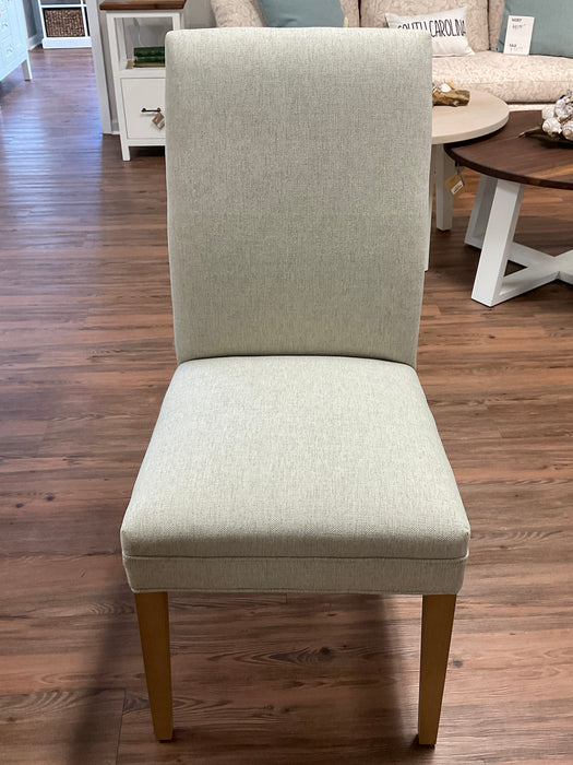 Straight back dining chair - Jute
