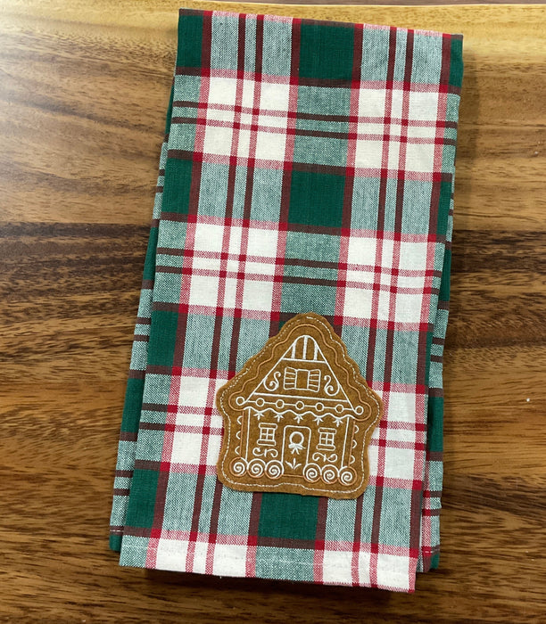 Dish Towel - Gingerbread House