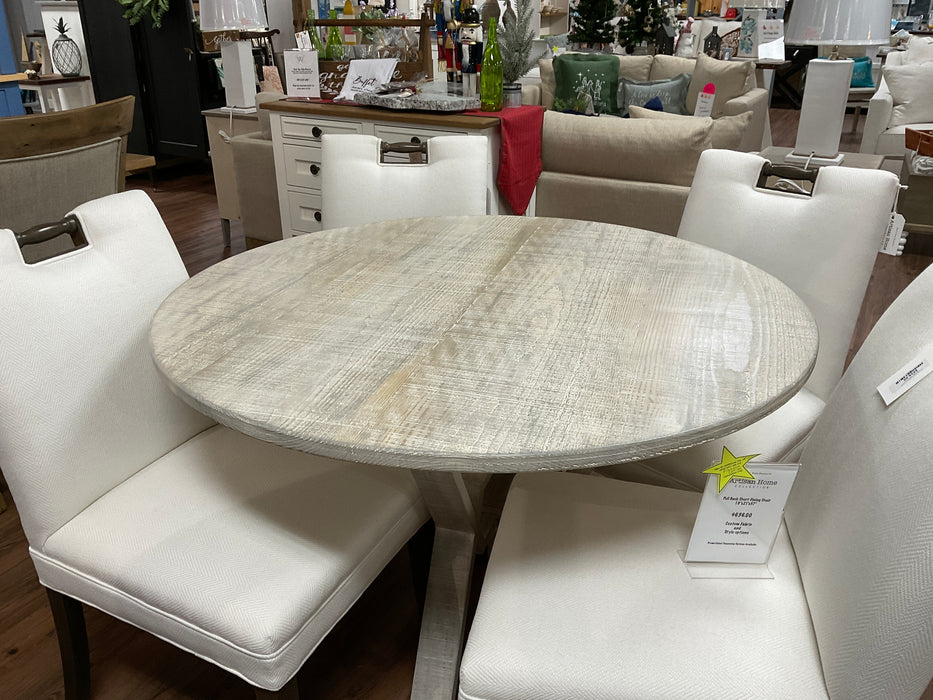 Alpena Dining Table - Rough Pine