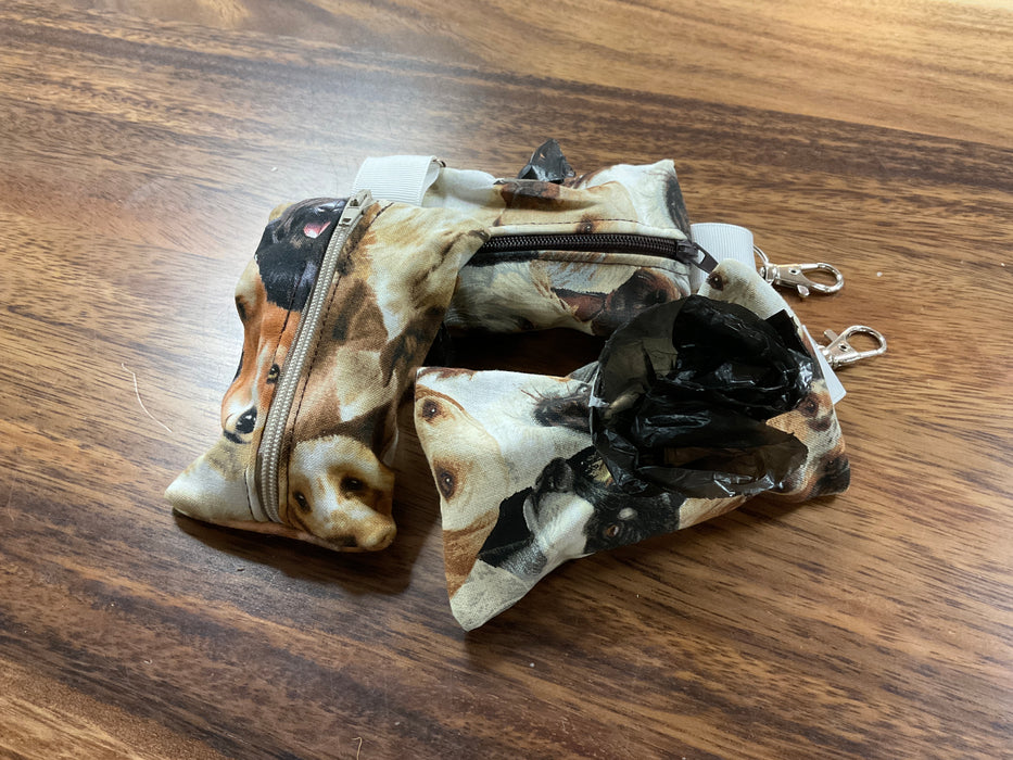 Poop bag holder