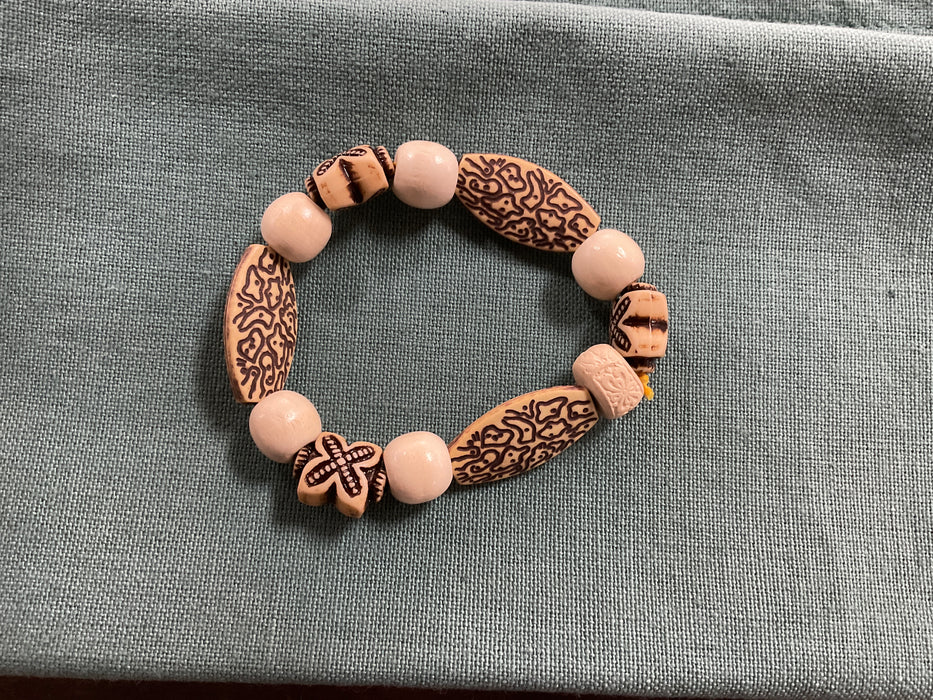 Handmade Stretch Bead Bracelet
