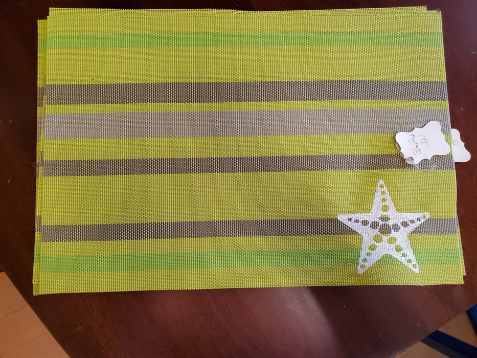 Embroidered Placemats