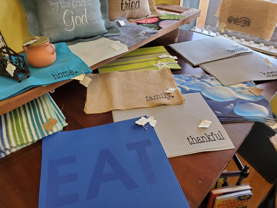Embroidered Placemats