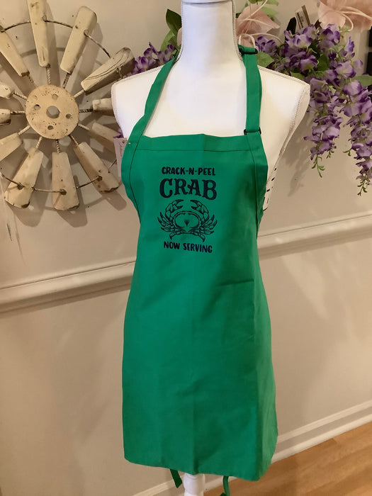 Apron - crack n peel crab