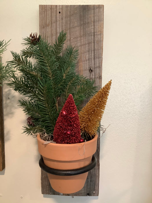 Metal iron plant pot holder