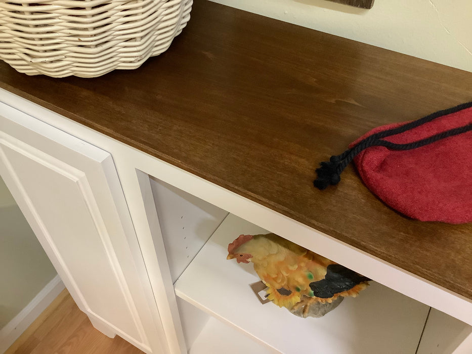 Raised panel cabinet
