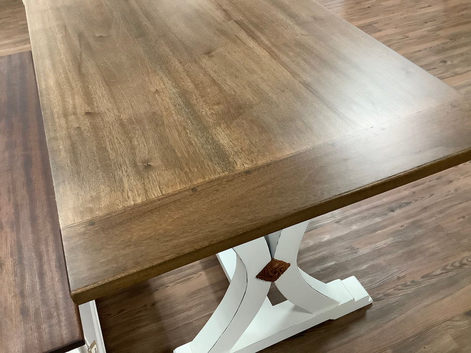 Trestle table and bench