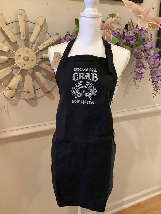 Apron - crack n peel crab