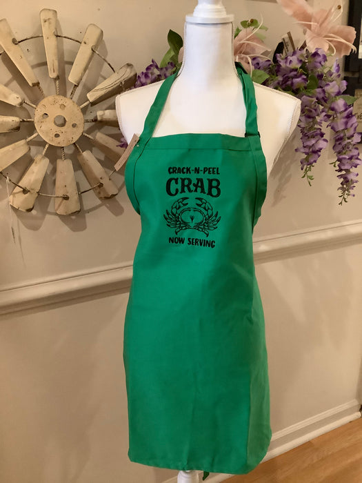 Apron - crack n peel crab