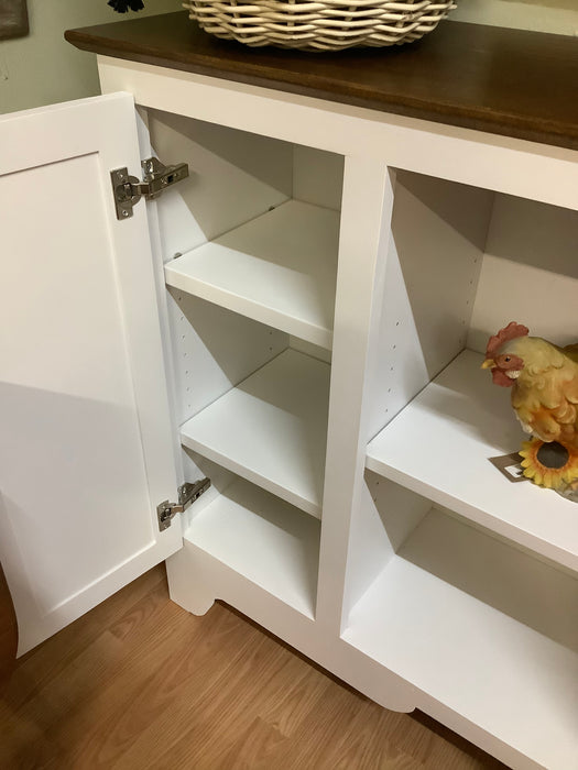 Raised panel cabinet