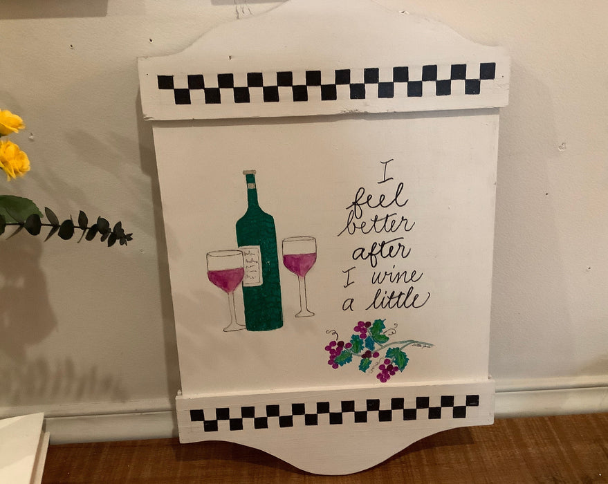 Menu style board art