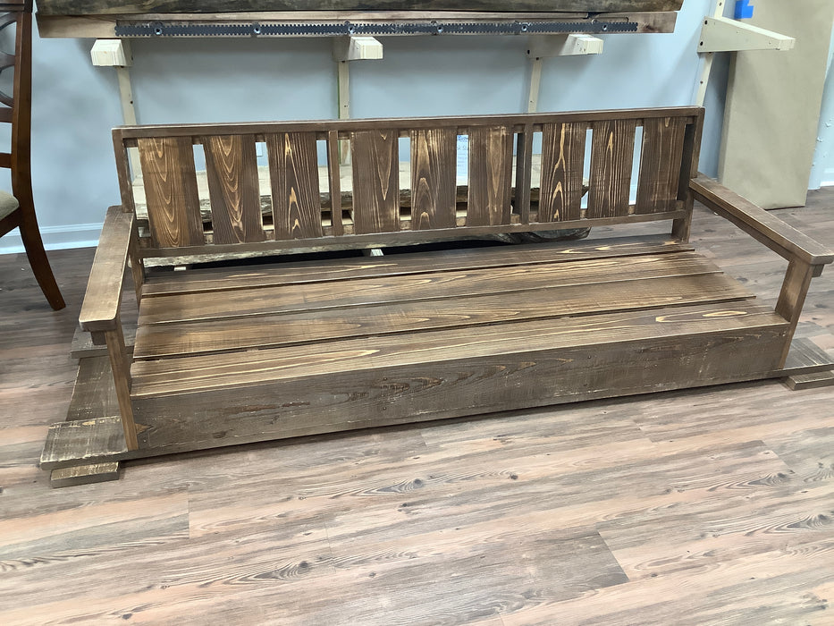 Porch swing - chestnut