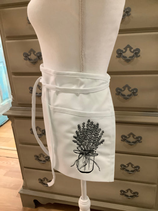 Half apron - flowers