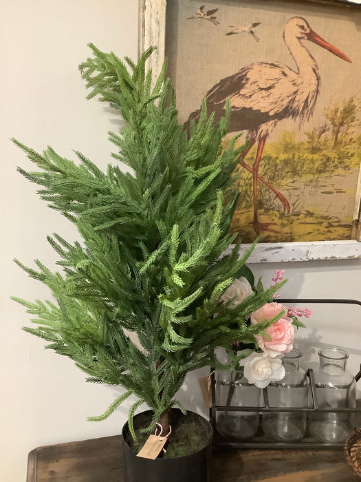 Faux Norfolk Pine Tree