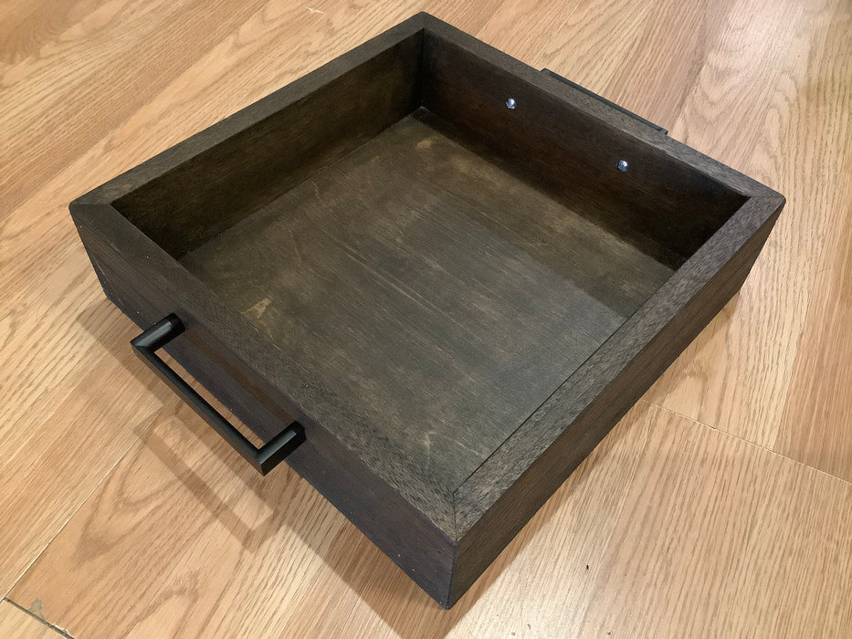 Reclaimed wood trays