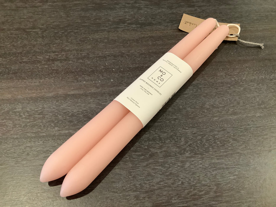 Beeswax tapered candle