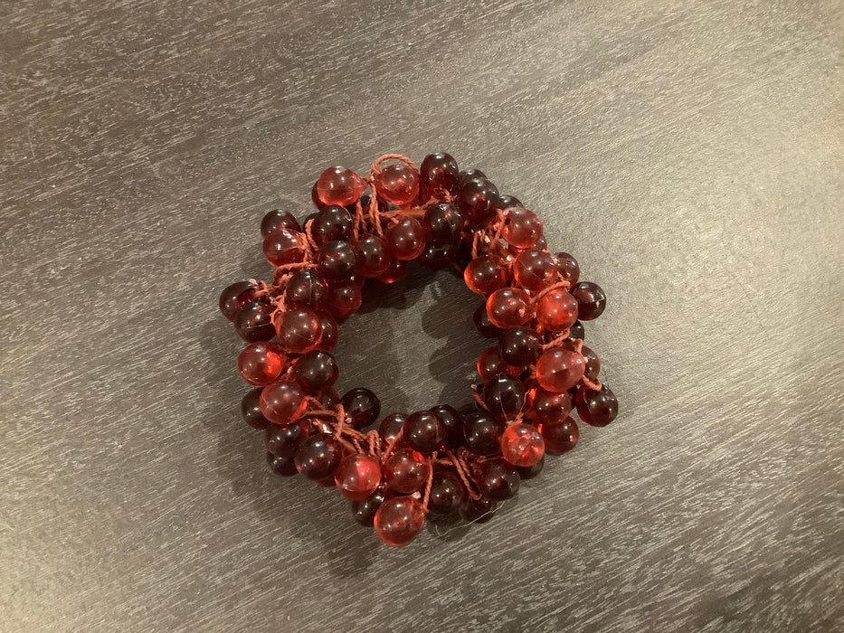 Beaded napkin ring