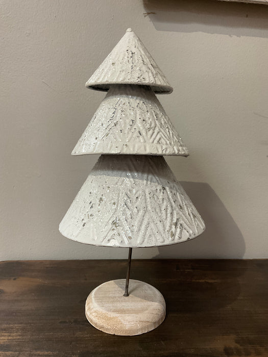 Winter wonderland tabletop tree