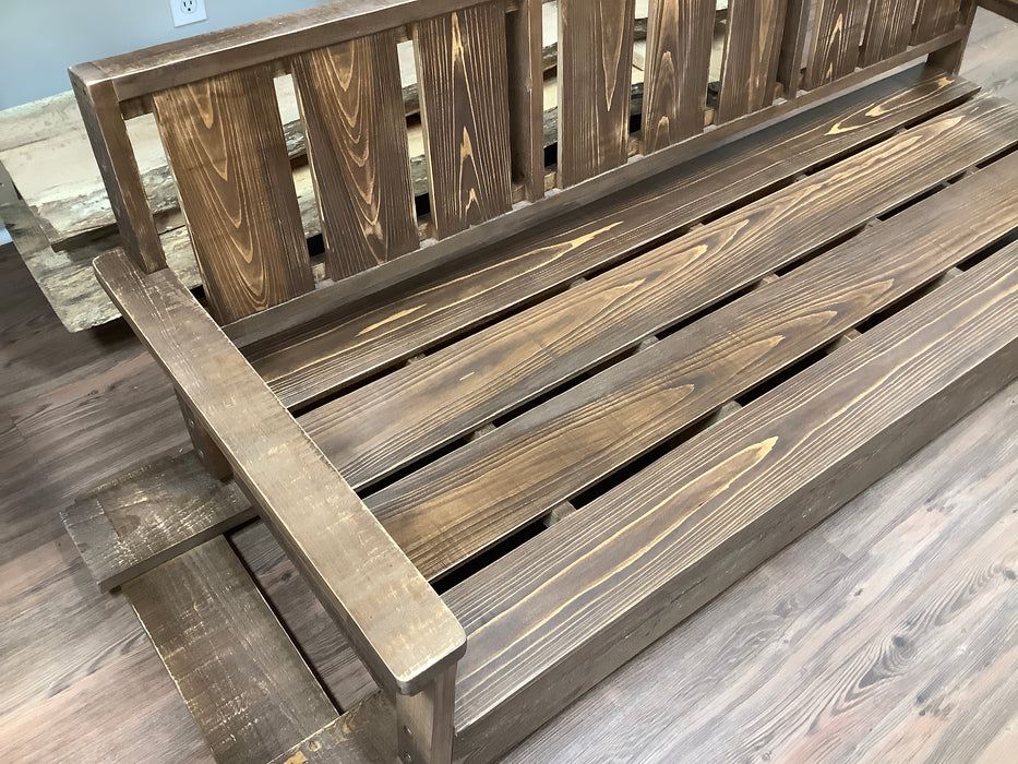 Porch swing - chestnut