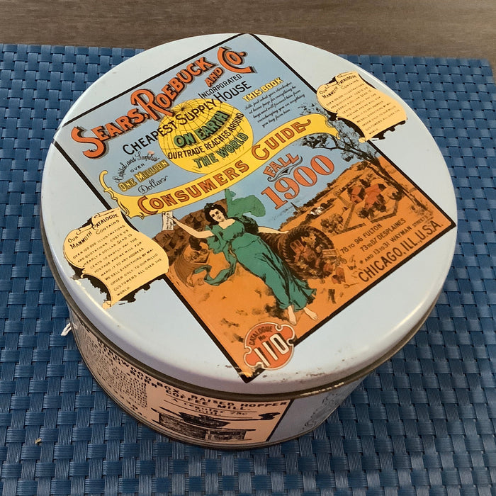 Sears and Roebuck tin